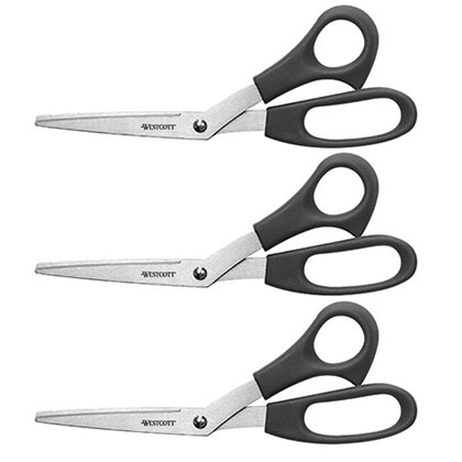 [13402 ACM] All-Purpose Scissors 3-pack