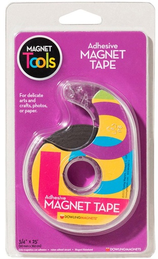 [735001 DOW] Dowling Magnets® Magnet Tape — 25' roll for labels and lightweight displays