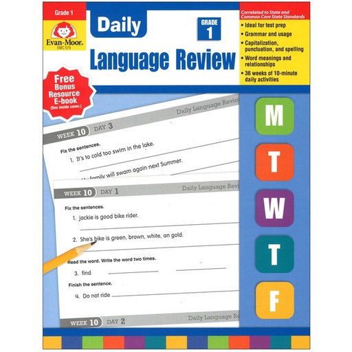 [579 EMC] Daily Language Review Grade 1           Each