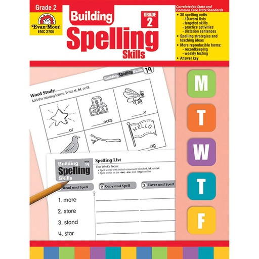 [2706 EMC] Building Spelling Skills Grade 2