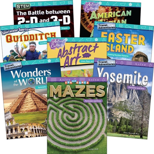 [106635 SHE] Geometry: Grades 4-5 (Book Set)
