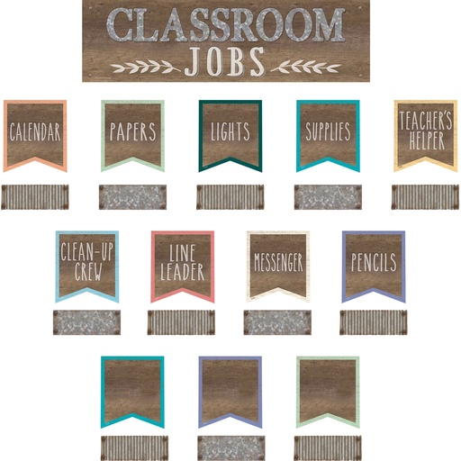 [8801 TCR] Home Sweet Classroom Classroom Jobs Mini Bulletin Board