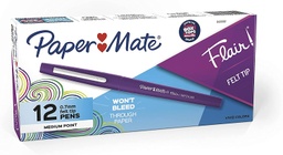 [8450152 SAN] Purple Medium Paper Mate Flair Pen        Each