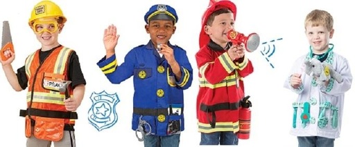 [RPSET LCI] 6 Career Role Play Set