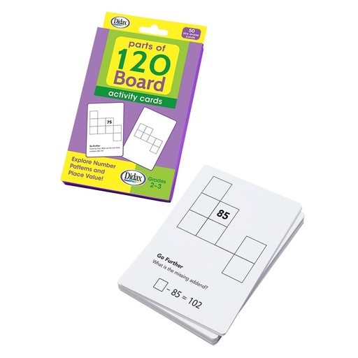 [211732 DD] Parts of 120 Board Activity Cards
