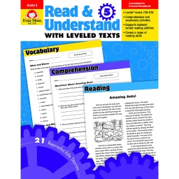 [3445 EMC] Read &amp; Understand with Leveled Texts Grade 5