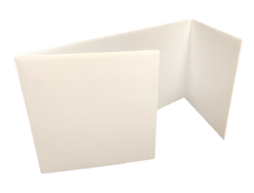 [1997224 FS] 24ct White Plastic Study Carrels