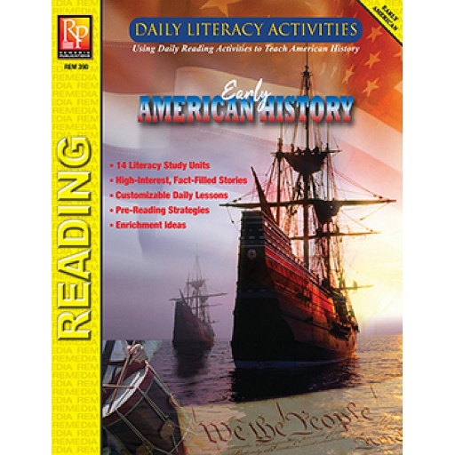 [390 REM] Daily Literacy Activities: Early American History