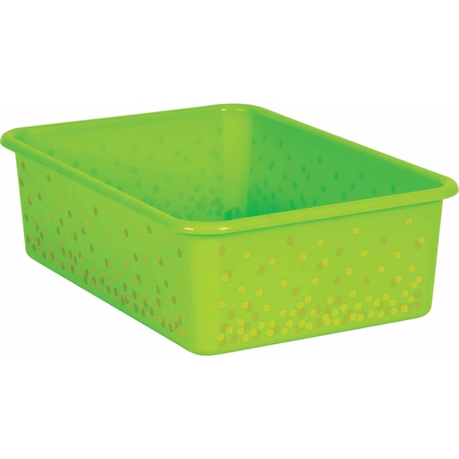 Teacher Created Resources Tcr20436 Plastic Letter Tray Lime - Large