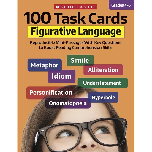 [860315 SC] 100 Task Cards: Figurative Language