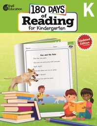 [50921 SHE] 180 Days of Reading for Kindergarten
