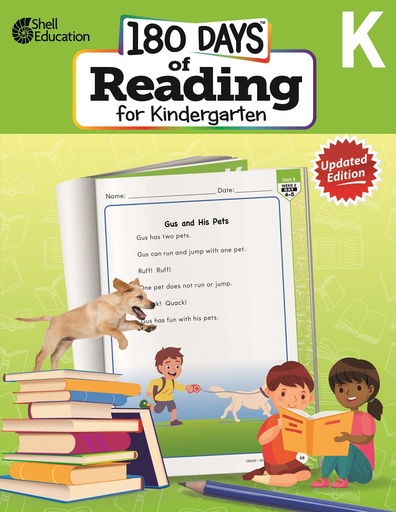 [50921 SHE] 180 Days of Reading for Kindergarten