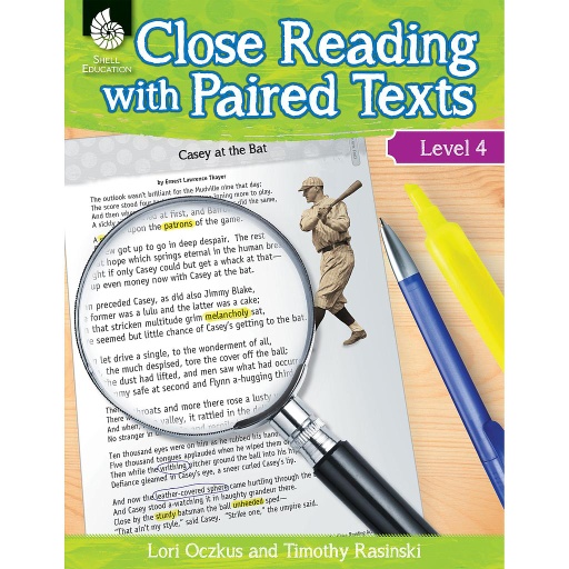 [51360 SHE] Shell Education® Close Reading with Paired Texts — Level 4 (Grade 4)