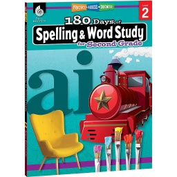 [28630 SHE] 180 Days of Spelling &amp; Word Study Grade 2