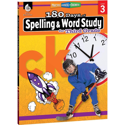 [28631 SHE] 180 Days of Spelling & Word Study Grade 3