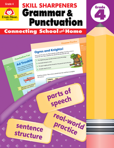 [9954 EMC] Skill Sharpeners Grammar and Punctuation Grade 4 Activity Book