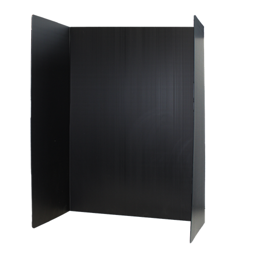 [3007210 FS] 10ct Black 36" x 48" Premium Plastic Corrugated Project Display Boards