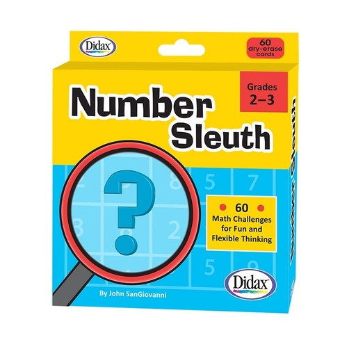[211744 DD] Number Sleuth: Fluency and Number Sense through Puzzle and Play Gr 2-3