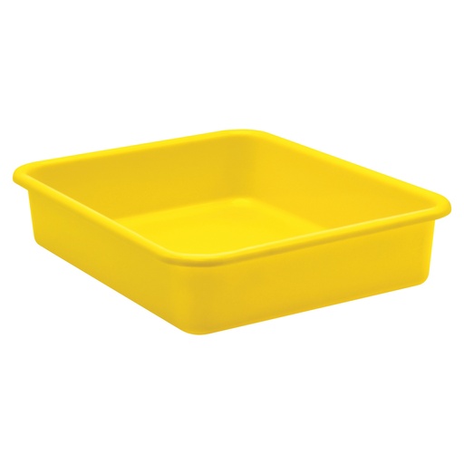 [20440 TCR] Teacher Created Resources® Yellow Large Plastic Letter Tray,14" x 11 1/2" x 3", 1 tray 