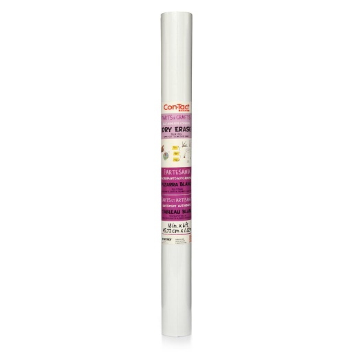 [06FC904206 KR] Dry Erase Con-Tact Brand Adhesive Roll 18" x 6'
