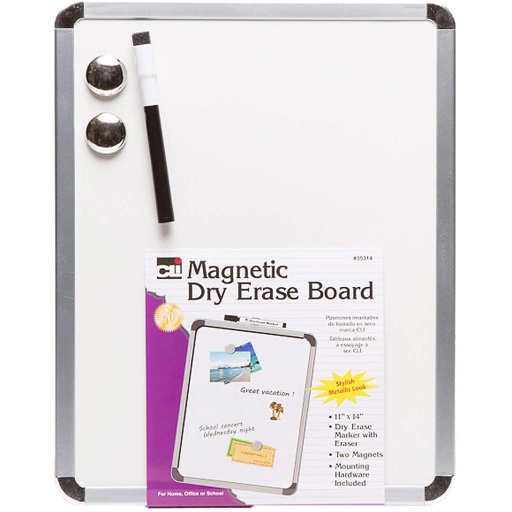 [35314 CLI] Magnetic Dry Erase Boards 11" x 14"