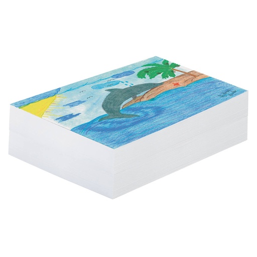 [3407 PAC] Pacon® Newsprint Paper, White, 9" × 12", 500 Sheets (P3407)