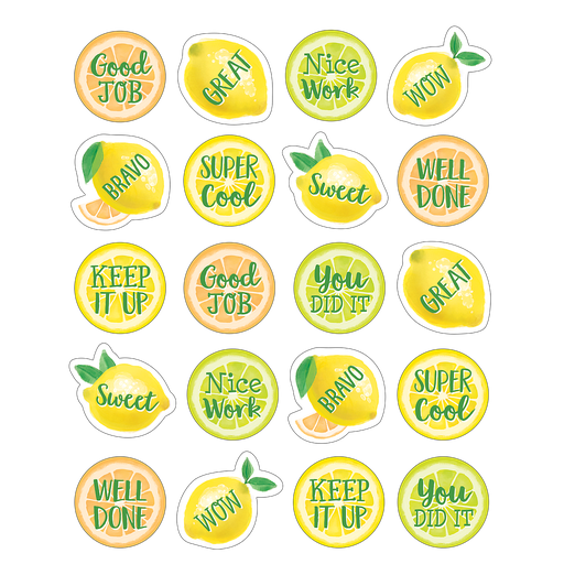 [8484 TCR] Lemon Zest Stickers