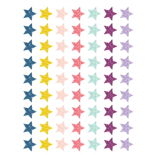 [8337 TCR] Teacher Created Resources® Oh Happy Day Stars Mini Stickers — Incentives & rewards