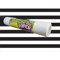 [77894 TCR] Black &amp; White Stripes Better Than Paper Bulletin Board Roll