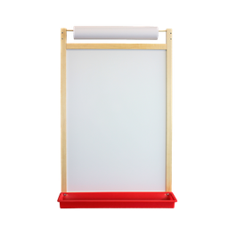 [17401 FS] Magnetic Dry Erase Wall Easel with Paper Roll