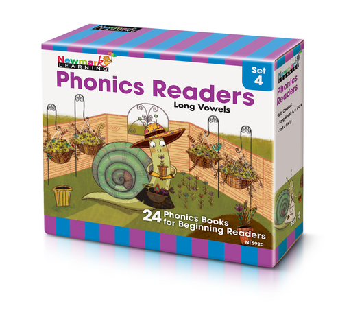 [5920 NL] Phonics Readers Boxed Set 4: Long Vowels