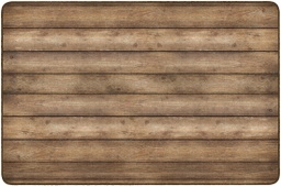 [CA200128SG FC] Industrial Chic Rustic Wood 5' X 7'6&quot; Rectangle Carpet 