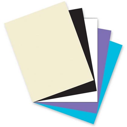 [101189 PAC] 100ct 8.5x11 Array Card Stock 5 Colors