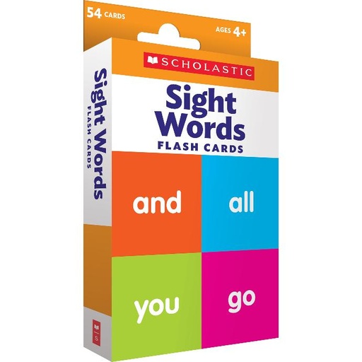 [823358 SC] Scholastic Teaching Resources® Flash Cards: Sight Words — First 100 Fry Words