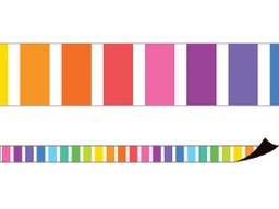 [77563 TCR] Colorful Stripes Magnetic Border
