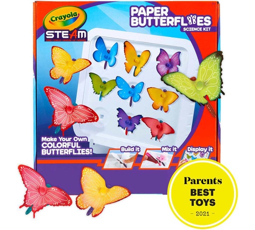 [747445 BIN] Crayola STEAM Paper Butterflies Science Kit