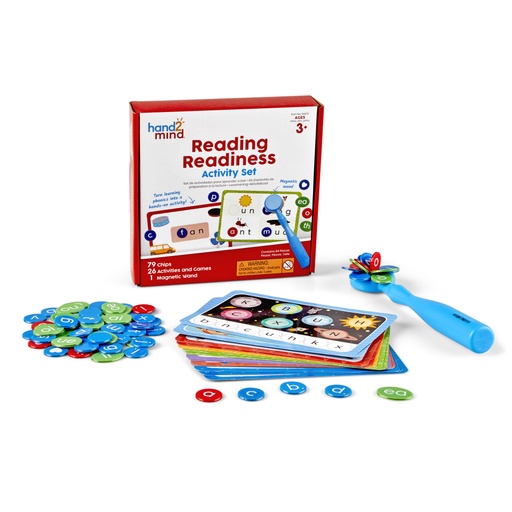 [94472 H2M] hand2mind® Reading Readiness Activity Set — Magnetic Phonics Chip Kit