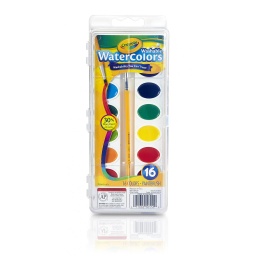 [530555 BIN] 16 Pan Crayola Washable Watercolor