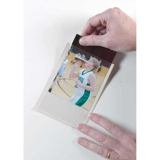 [10407 ASH] 25ct Clearview Photograph & Index Card Pockets