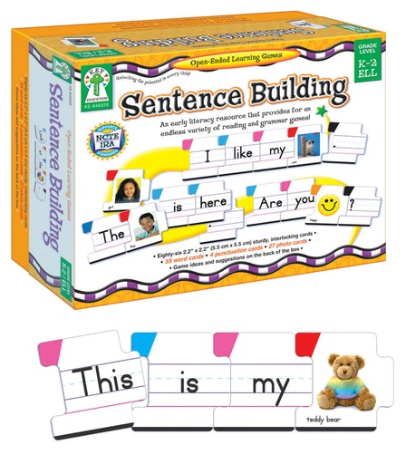 [KE846026 CD] Sentence Building Board Game - Grade K-2