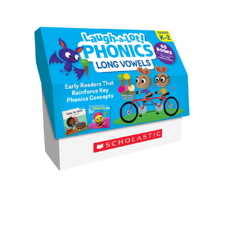 [736583 SC] Scholastic® Laugh‑a‑Lot Phonics — Long Vowels Stories