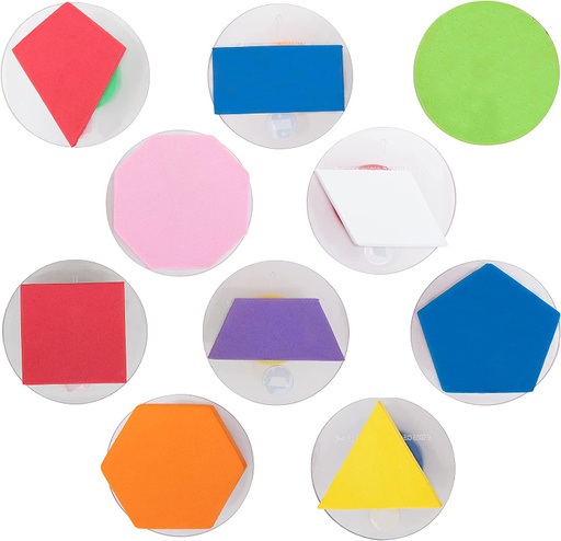 [CE6735 CTU] Giant Stampers Geometric Shapes - Filled In - Set of 10