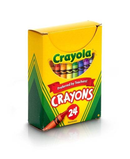 [520024 BIN] 24ct Crayola Crayons Pack
