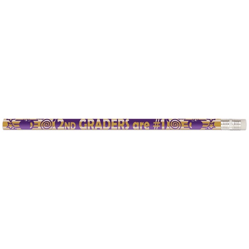 [D1506 MSG] 12ct 2nd Graders Are #1 Pencils | D1506 MSG