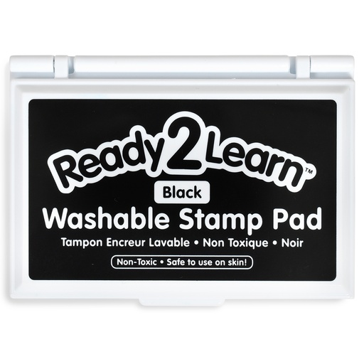 [10040 CE] Ready2Learn™ Washable Stamp Pad, Black,3-3/4" x 2-1/4", Single pad 