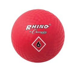 [PG6RD CHS] 6&quot; Red Playground Ball