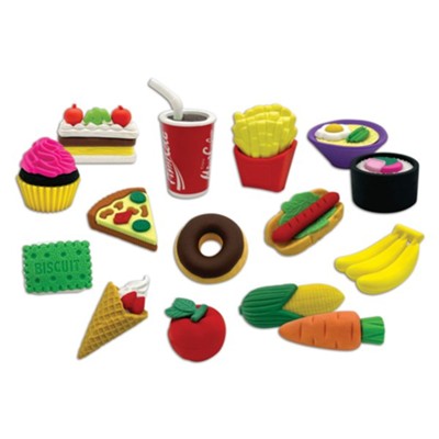 [20001 TCR] 40ct Assorted Food Desk Pets | 20001 TCR