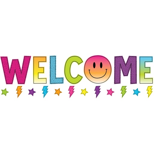 [6920 TCR] Brights 4Ever Welcome Bulletin Board Set