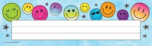 [6937 TCR] Teacher Created Resources® Brights 4Ever Flat Name Plates — Student name plates for desks and labeling