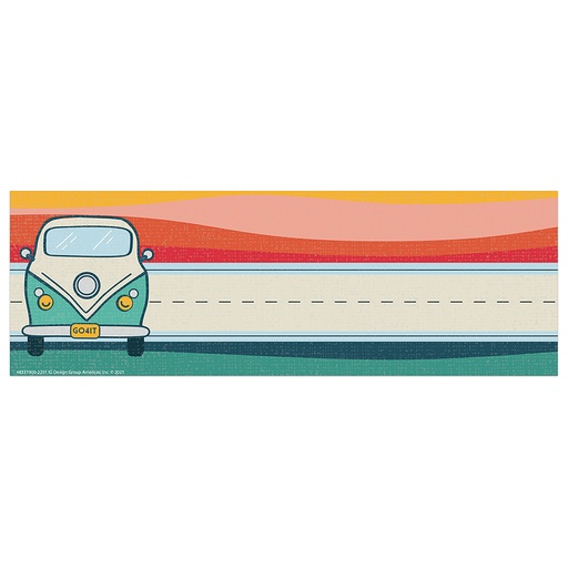 [833190 EU] Eureka® Adventurer Self‑Adhesive Name Plates — Student desk identification